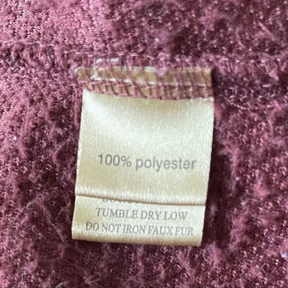 True Grit Pebble Pile 1/4 Zip PulloverVintage Wine